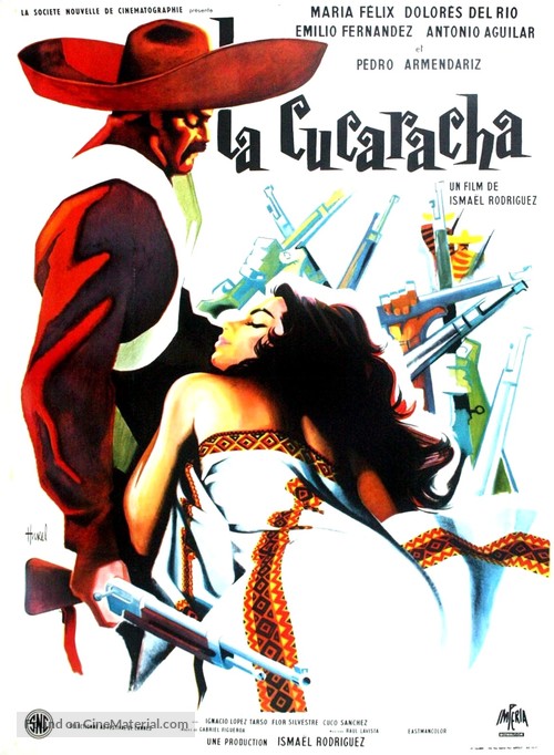 La cucaracha - French Movie Poster