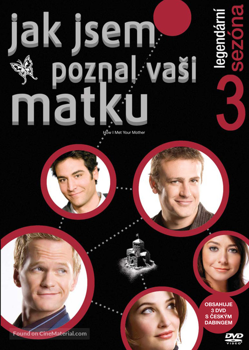 &quot;How I Met Your Mother&quot; - Czech DVD movie cover