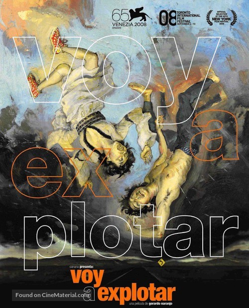 Voy a explotar - Mexican Movie Poster