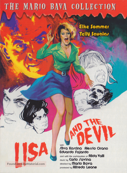Lisa e il diavolo - DVD movie cover
