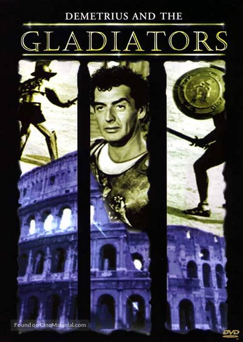 Demetrius and the Gladiators - DVD movie cover