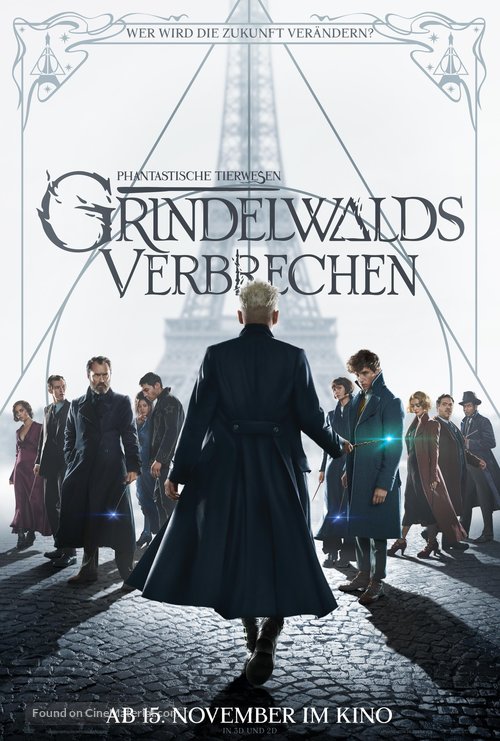 Fantastic Beasts: The Crimes of Grindelwald - German Movie Poster