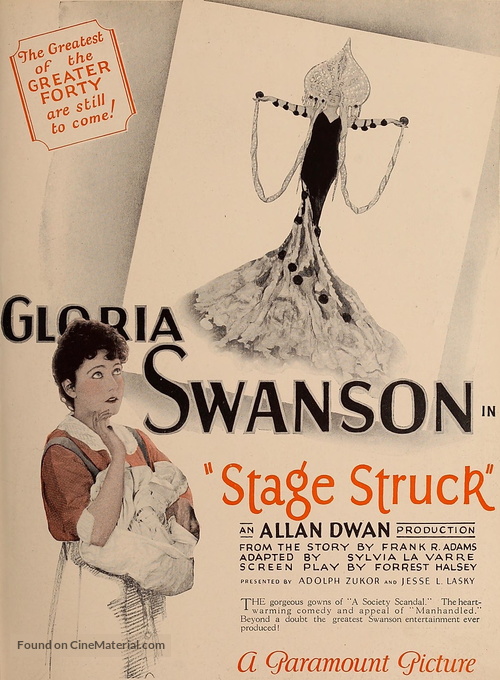 Stage Struck - poster