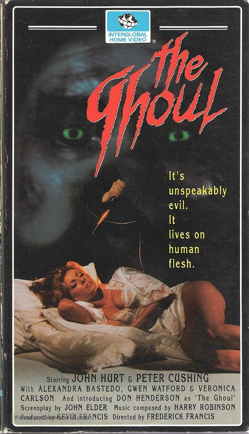 The Ghoul - VHS movie cover