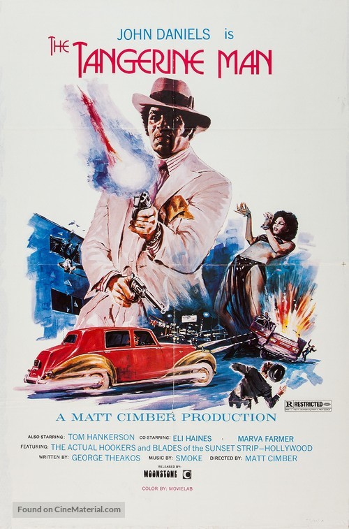 The Candy Tangerine Man - Movie Poster