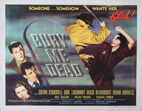 Bury Me Dead - Movie Poster
