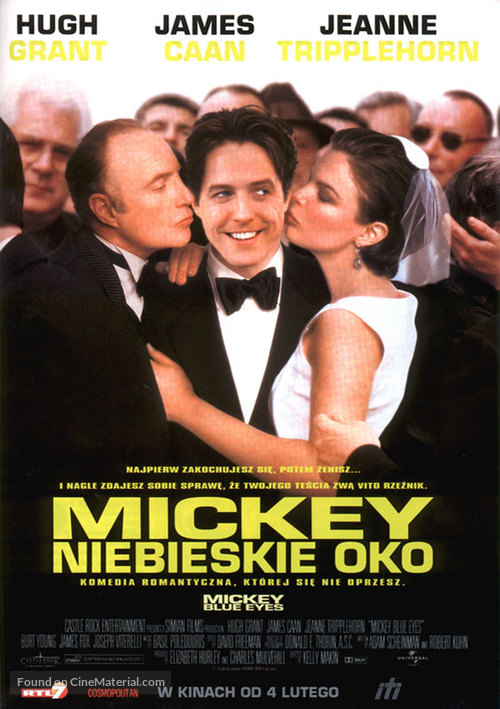 Mickey Blue Eyes - Polish Movie Poster