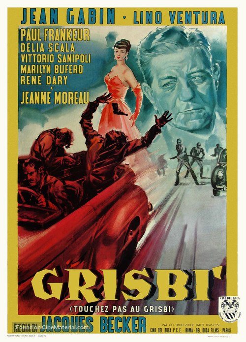 Touchez pas au grisbi - Italian Movie Poster