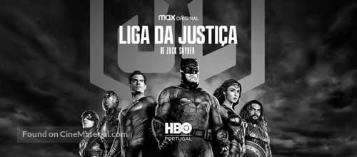 Zack Snyder&#039;s Justice League - Portuguese Movie Poster