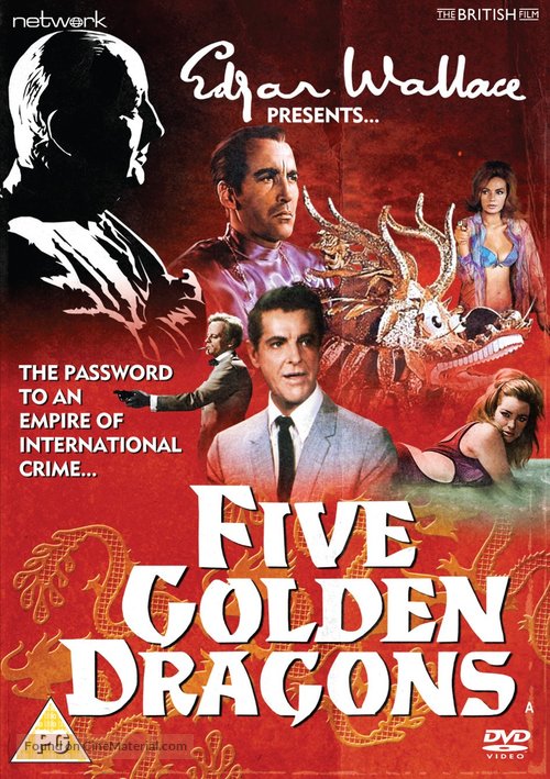 Five Golden Dragons - British DVD movie cover