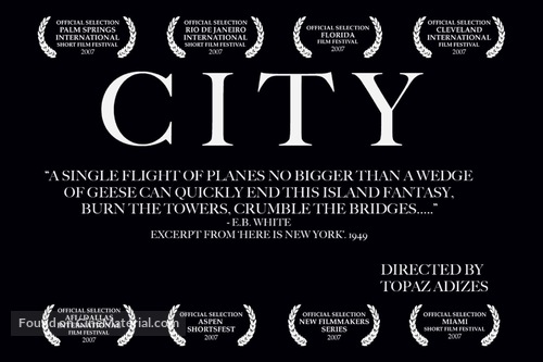 City - Movie Poster