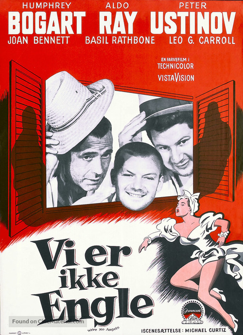 We&#039;re No Angels - Danish Movie Poster