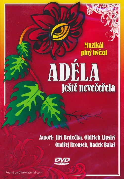 Ad&egrave;la jeste nevecerela - Czech DVD movie cover
