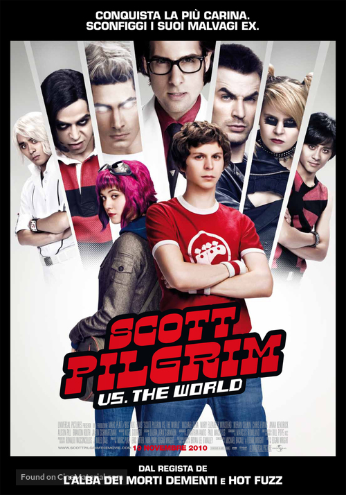 Scott Pilgrim vs. the World - Italian Movie Poster