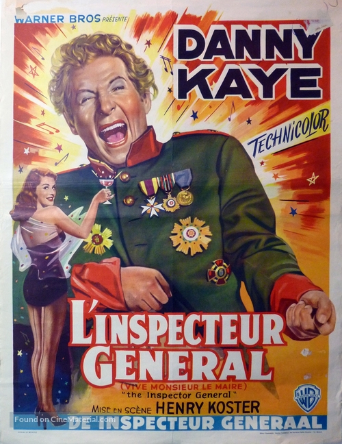 The Inspector General - Belgian Movie Poster