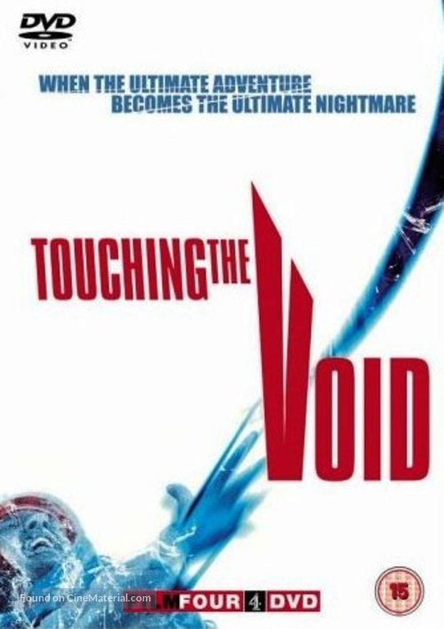 Touching the Void - British DVD movie cover