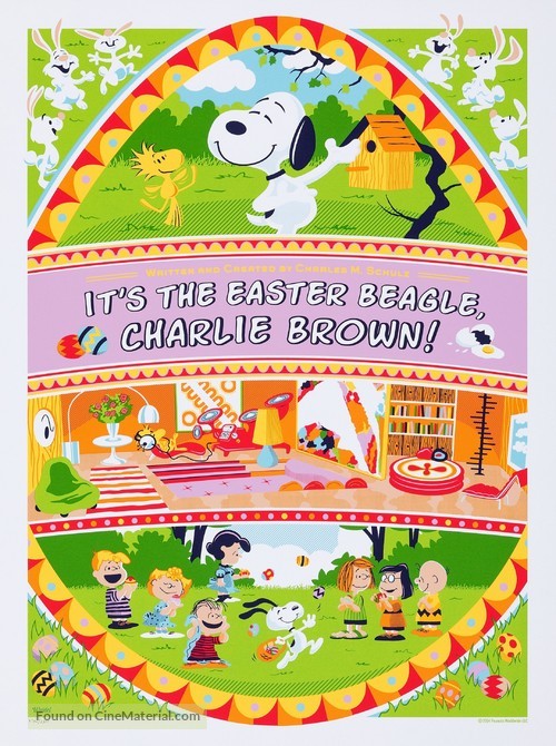 It&#039;s the Easter Beagle, Charlie Brown - poster