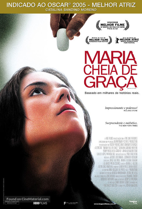 Maria Full Of Grace - Brazilian Movie Poster