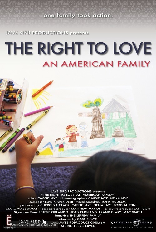 The Right to Love: An American Family - Movie Poster