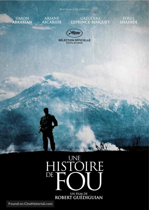 Une histoire de fou - French Movie Poster