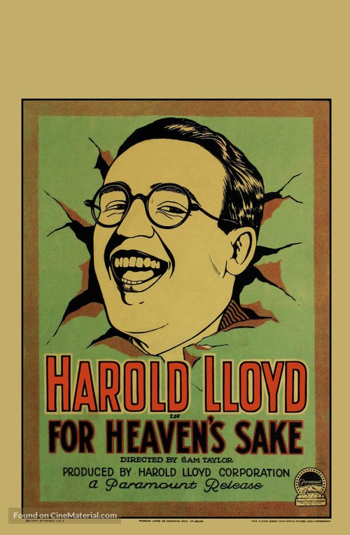 For Heaven&#039;s Sake - Movie Poster