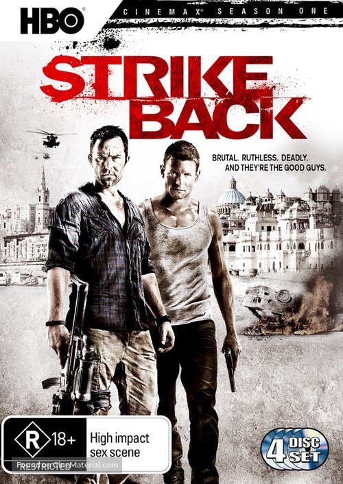 &quot;Strike Back&quot; - Australian DVD movie cover