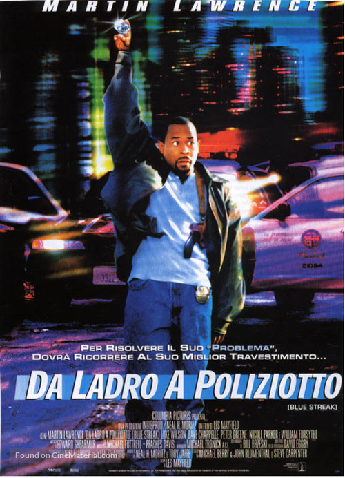 Blue Streak - Italian Movie Poster