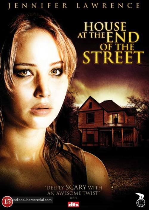 House at the End of the Street - Danish DVD movie cover