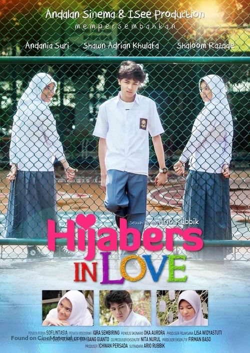 Hijabers in Love - Indonesian Movie Poster