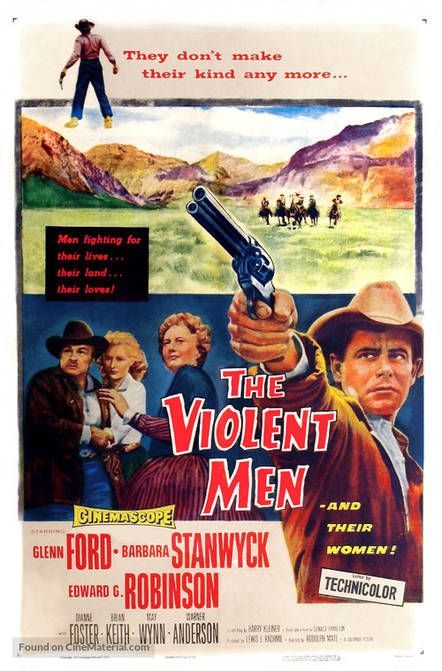 The Violent Men - Movie Poster