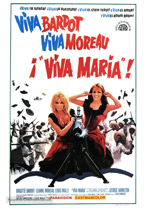 Viva Mar&iacute;a! - Spanish Movie Poster