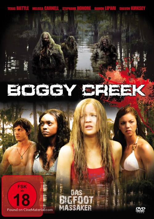 Boggy Creek - German Movie Cover