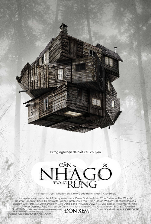 The Cabin in the Woods - Vietnamese Movie Poster