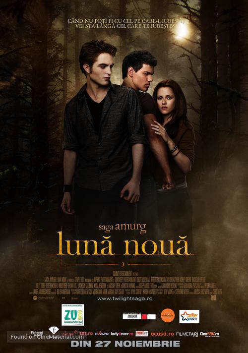 The Twilight Saga: New Moon - Romanian Movie Poster