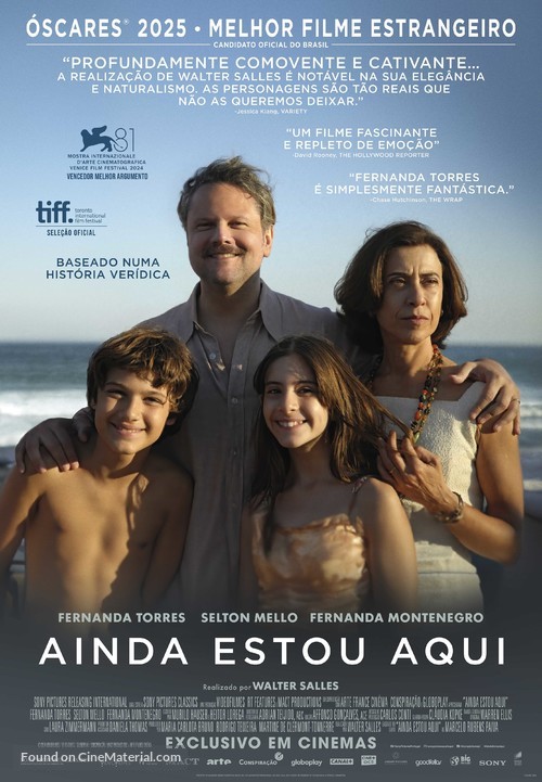 Ainda Estou Aqui - Portuguese Movie Poster