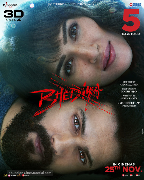 Bhediya - Indian Movie Poster