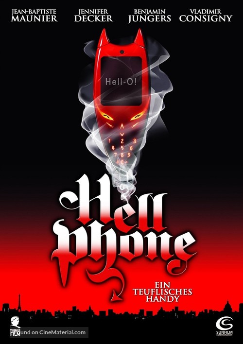 Hellphone - German DVD movie cover