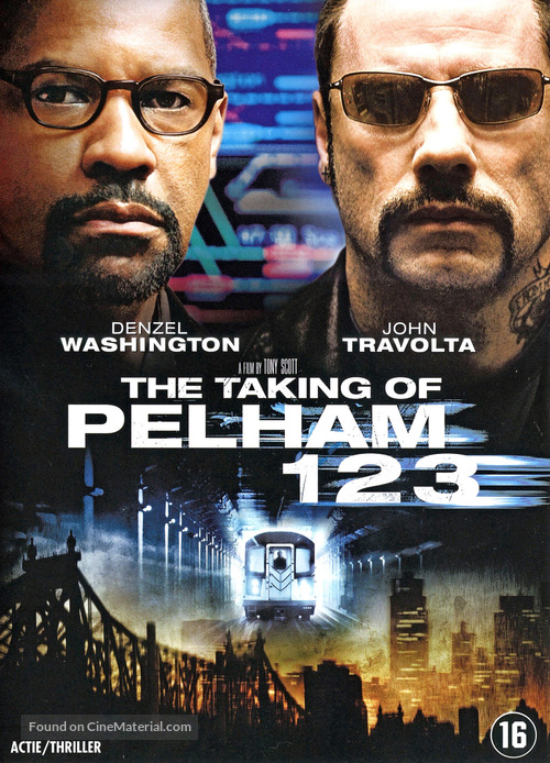 The Taking of Pelham 1 2 3 - Belgian DVD movie cover