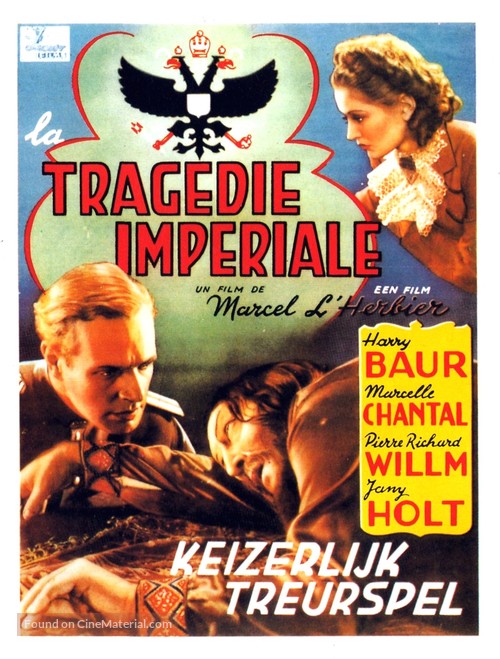 La trag&eacute;die imp&eacute;riale - Belgian Movie Poster