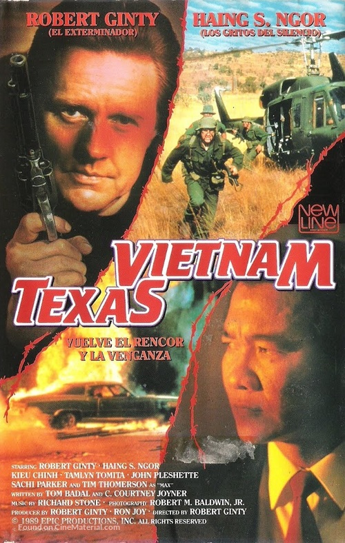 Vietnam, Texas - Spanish VHS movie cover