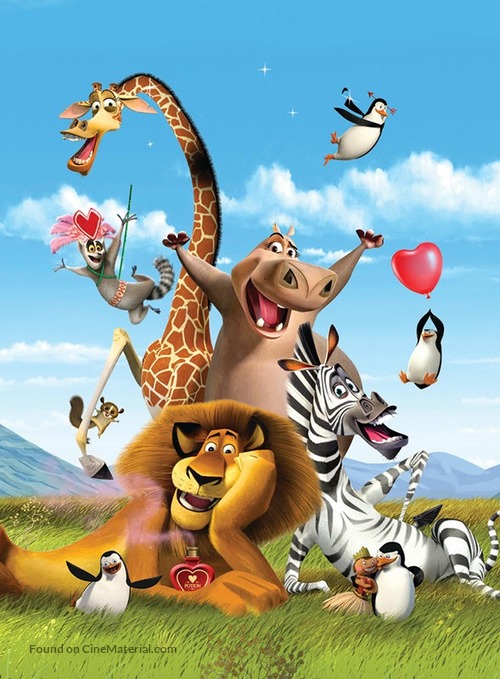 Madly Madagascar - Key art