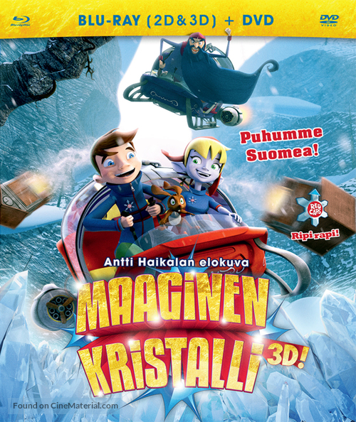 Maaginen kristalli - Finnish Blu-Ray movie cover