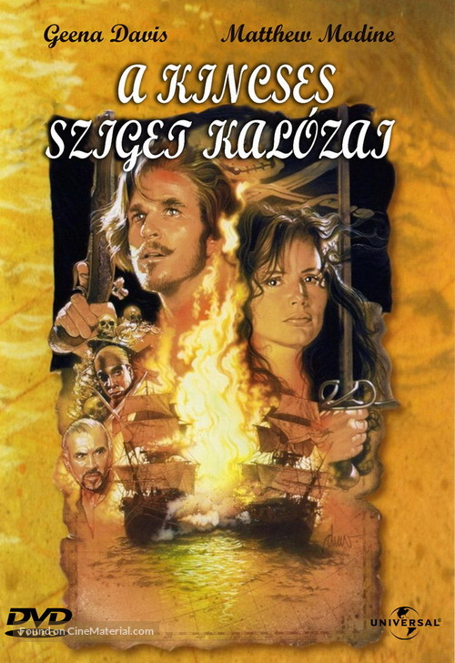 Cutthroat Island - Hungarian Movie Cover