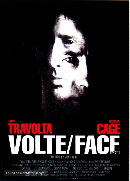 Face/Off - French Movie Poster