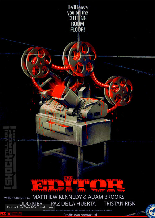 The Editor - Canadian Movie Poster