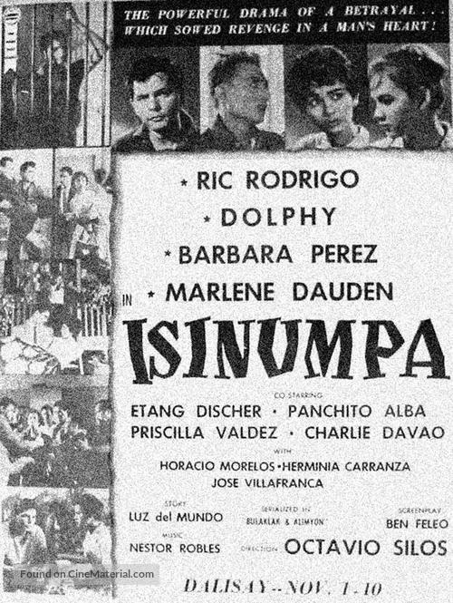 Isinumpa - Philippine Movie Poster