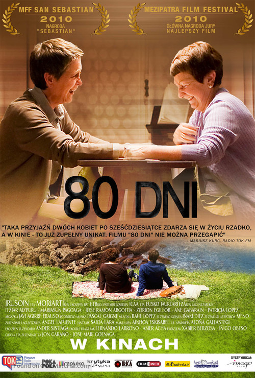 80 egunean - Polish Movie Poster