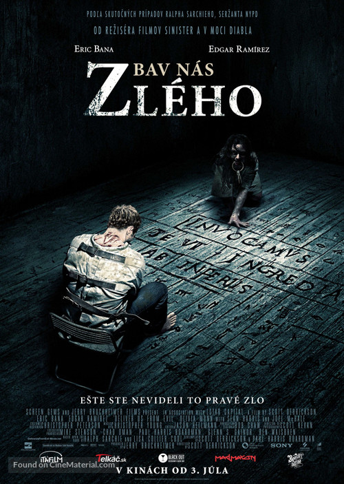 Deliver Us from Evil - Slovak Movie Poster