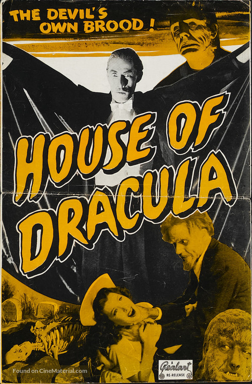 House of Dracula - poster