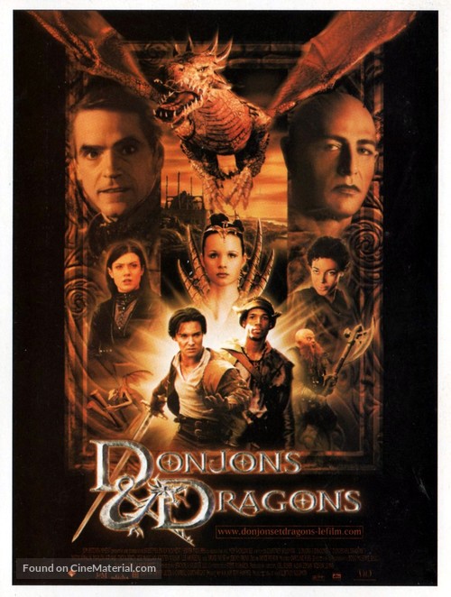 Dungeons And Dragons - French Movie Poster